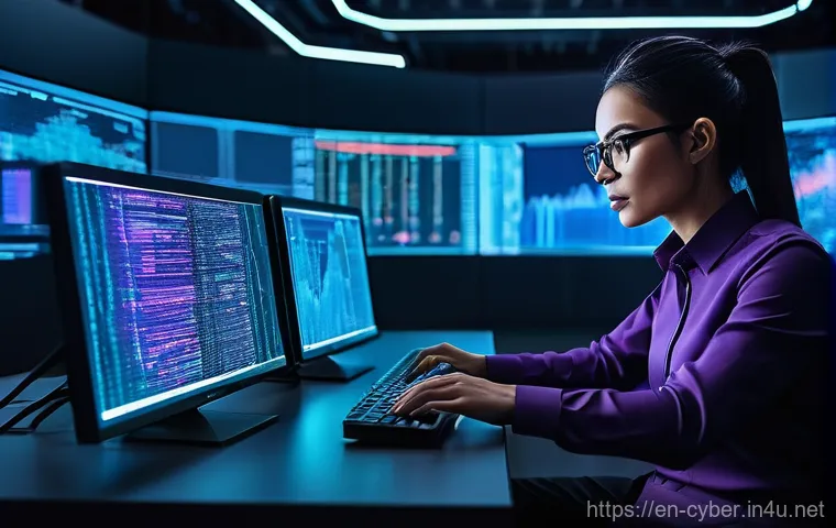 사이버보안 업계에서의 연봉 협상 성공 사례 - **Prompt 1: Focused Cybersecurity Professional in a Modern SOC**
    "A highly focused cybersecurity...